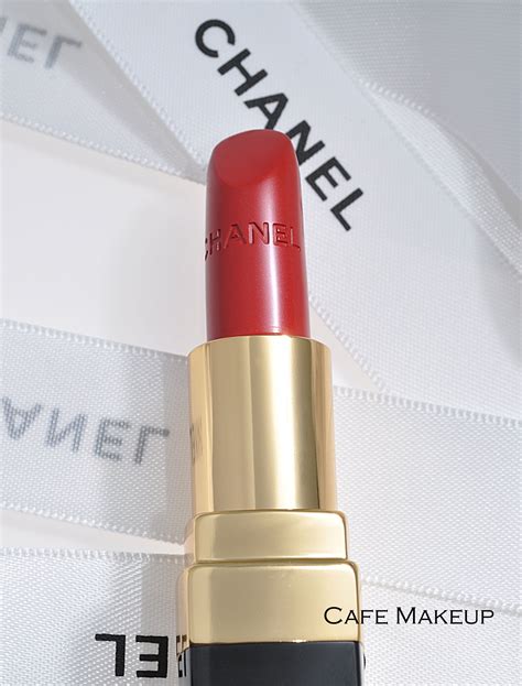 chanel neutral look|Chanel red lipstick review.